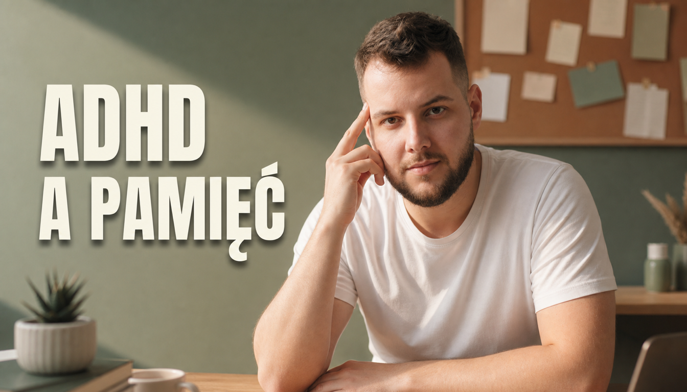 ADHD a pamięć: dlaczego zapominasz, choć naprawdę Ci zależy