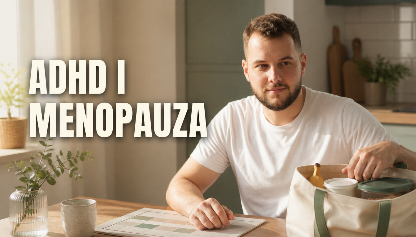 ADHD, menopauza i dieta: jak jeść bez presji